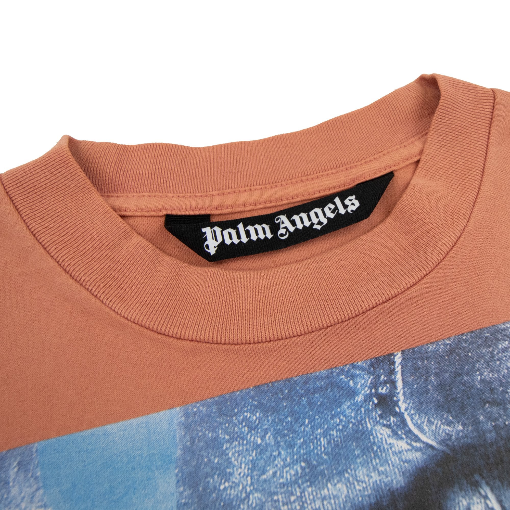 Palm Angels Dice Game Logo Classic T Shirt Pink Multi