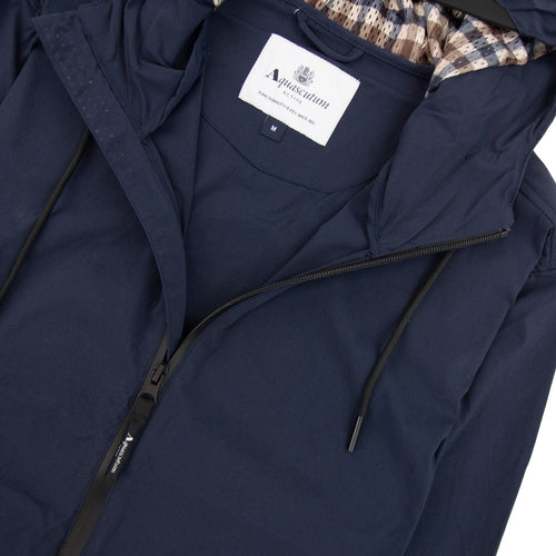 Aquascutum Active Hooded Jacket Navy 11