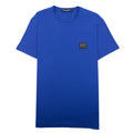 Dolce & Gabbana Branded Tag Cotton T Shirt Royal Blue