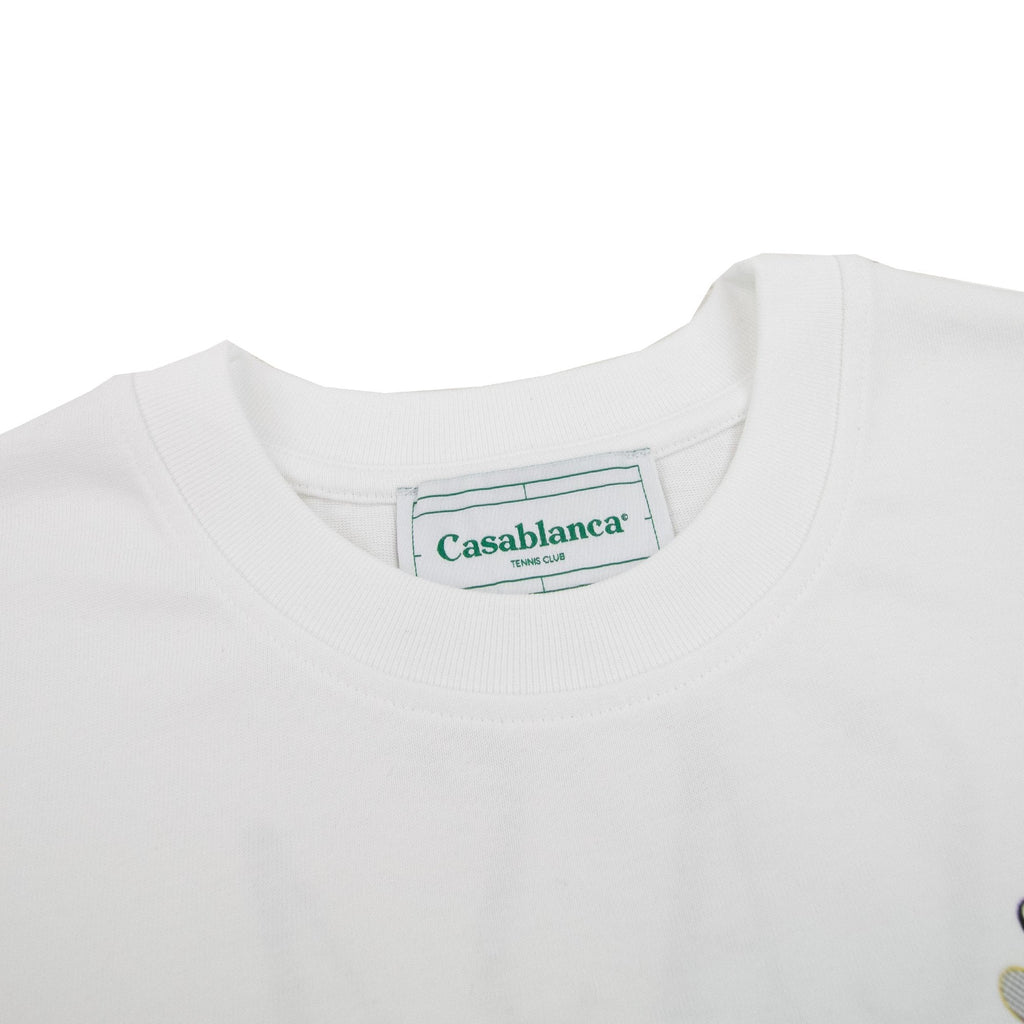 Casablanca Casa Way Printed T Shirt White 001
