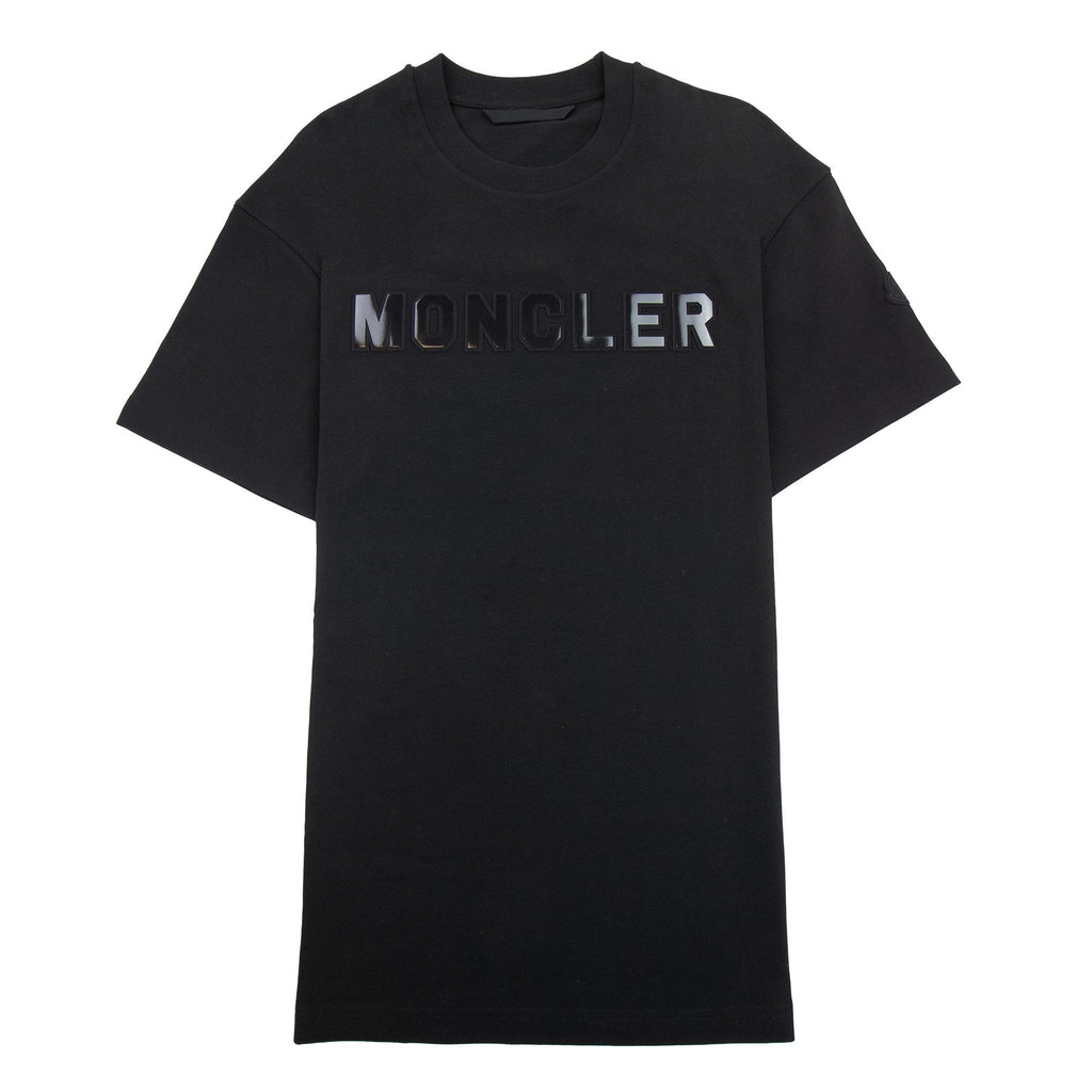Moncler Cotton Logo T Shirt Black 999