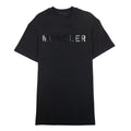 Moncler Cotton Logo T Shirt Black 999