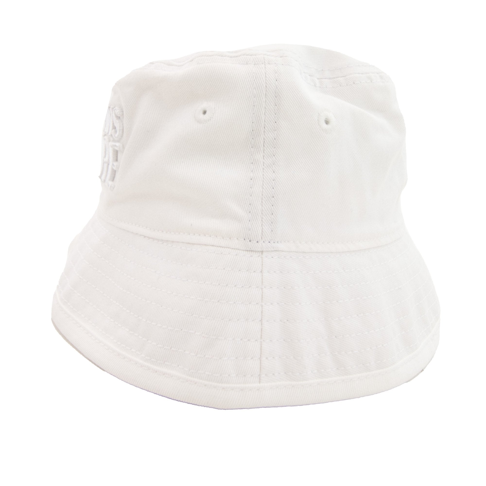 Versace Jeans Couture Logo Embroidered Fisherman Hat White 003