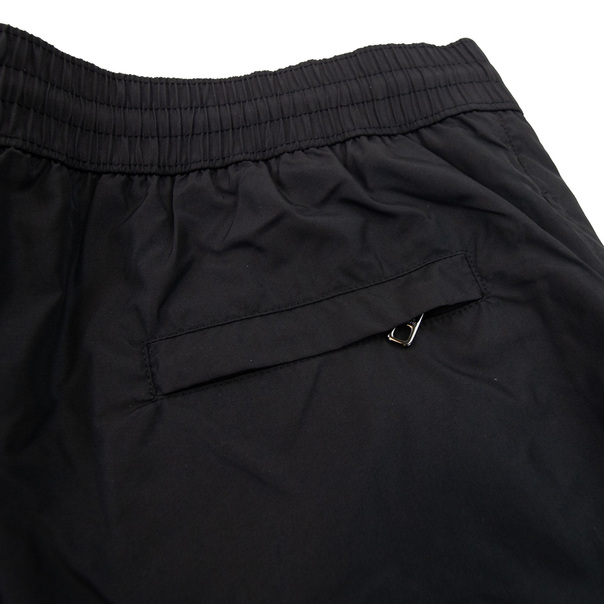 Dolce & Gabbana Branded Tag Logo Swim Shorts Black N0000