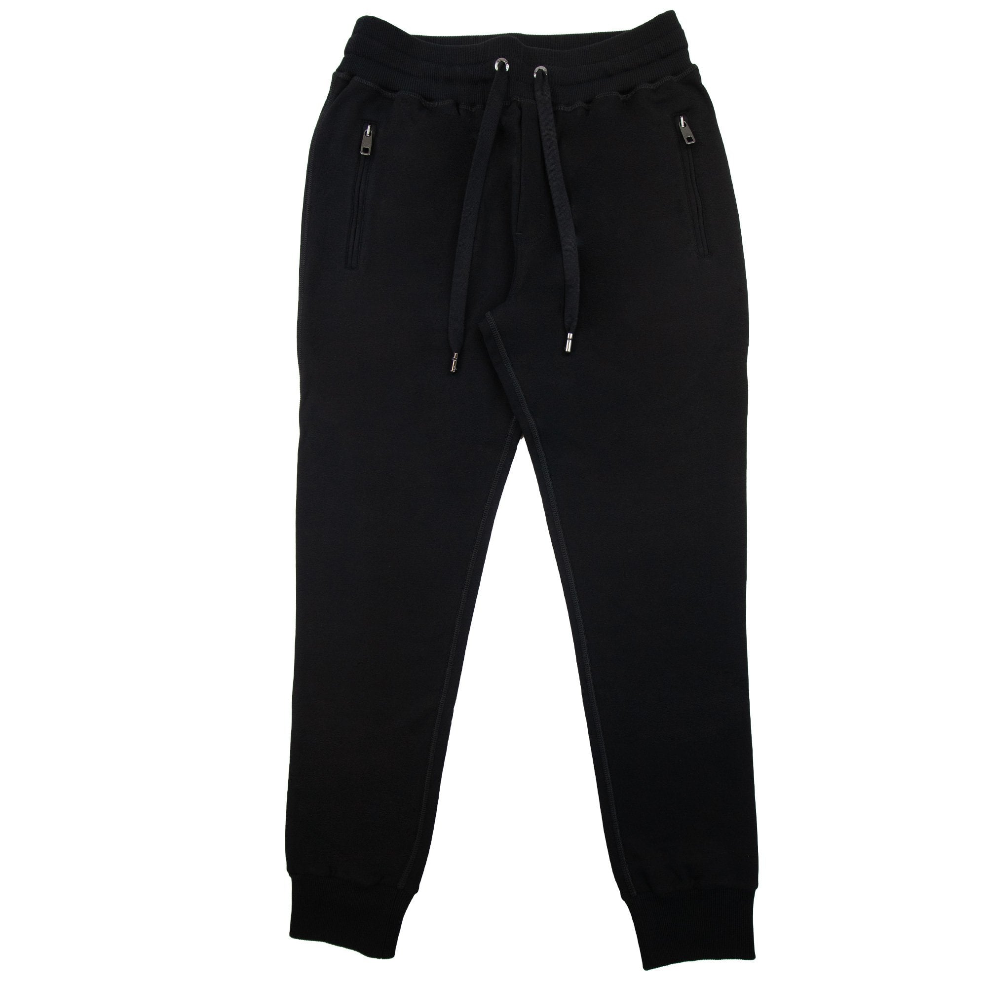 Dolce & Gabbana Branded Taq Technical Jersey Jogging Pants Black N0000