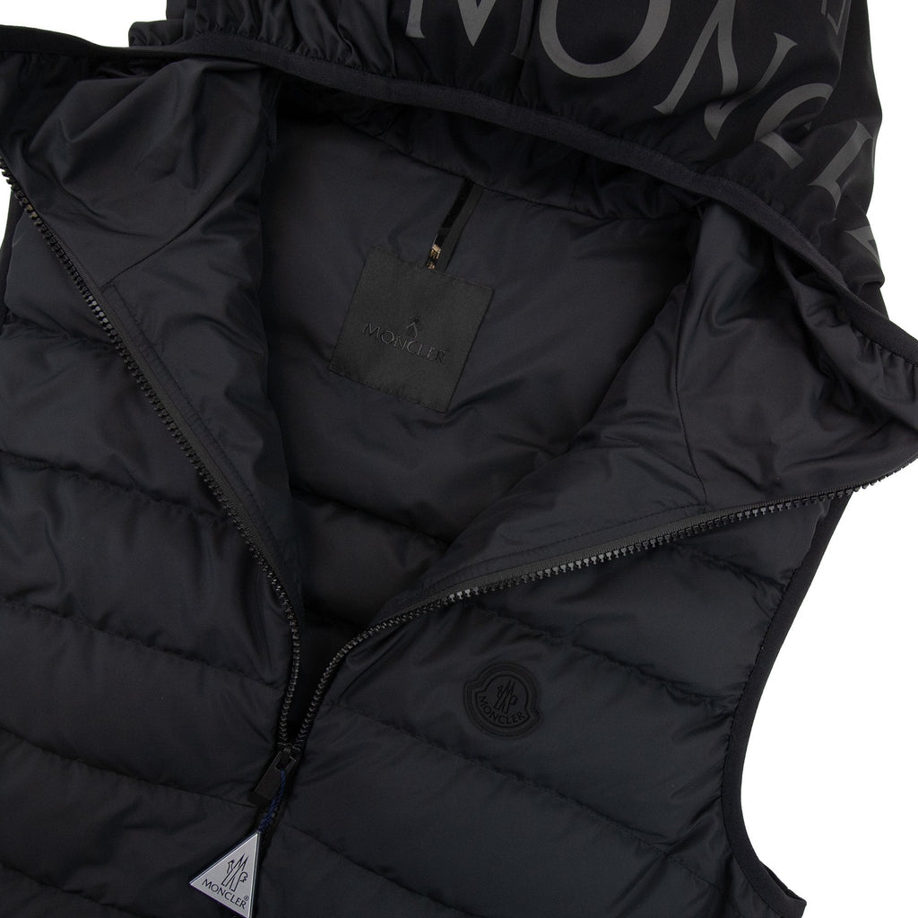Moncler Nubiera Down Gilet Black 999