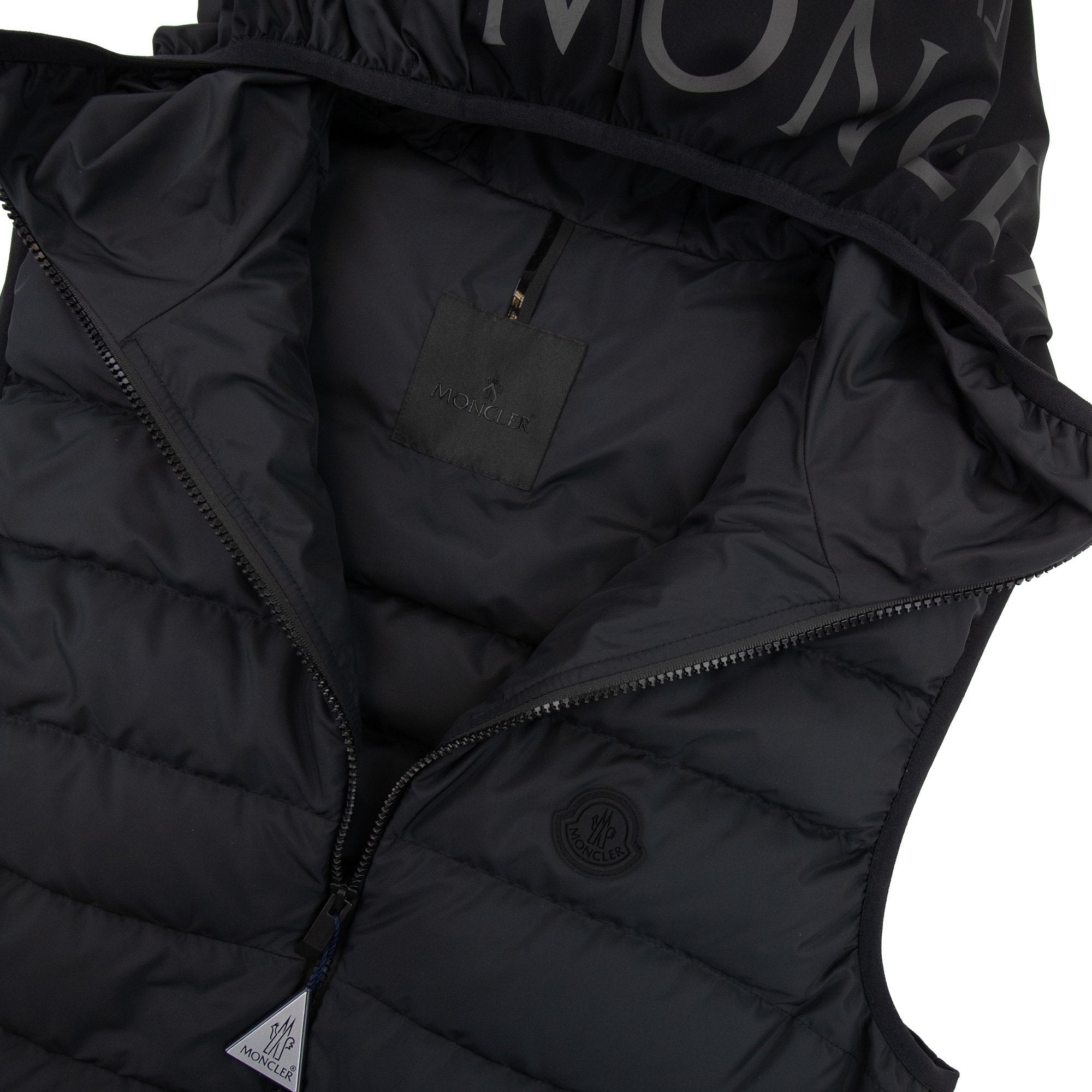 Moncler Nubiera Down Gilet Black 999