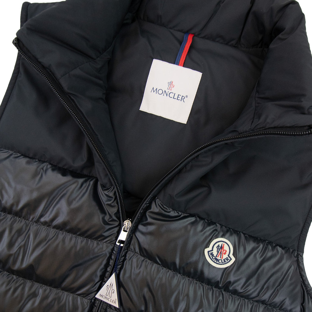 Moncler Cerces Down Gilet Black 999