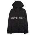 Givenchy Technical Fabric Logo Windbreaker Black 001