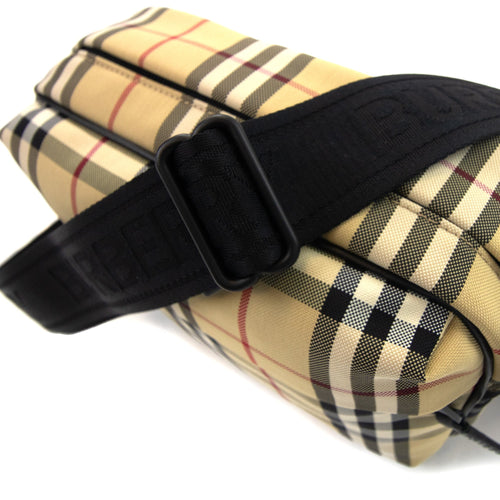 Burberry Paddy N Vintage Check Cross Body Bag Archive Beige