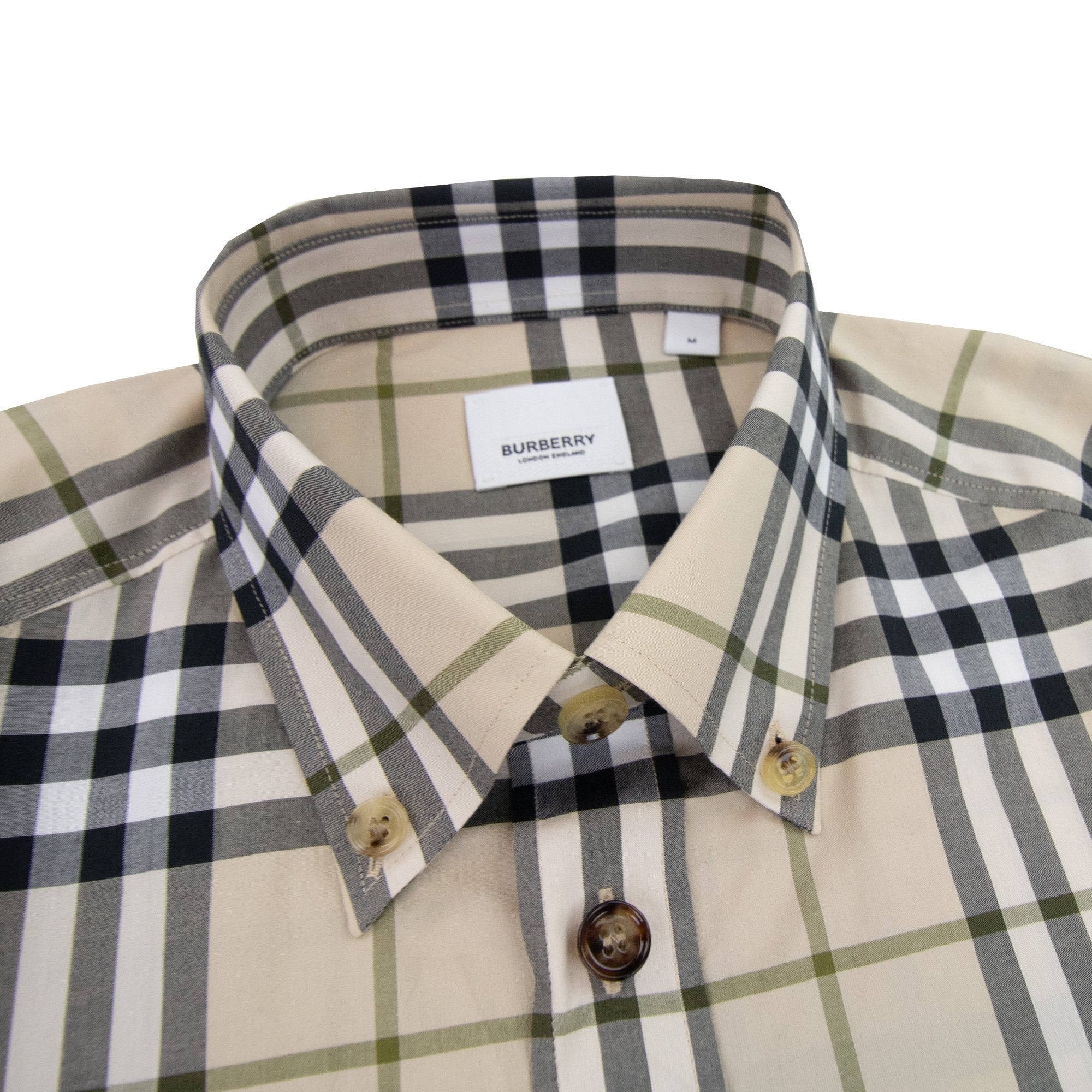 Burberry Soft Fawn Check Ss Shirt Soft Fawn Check