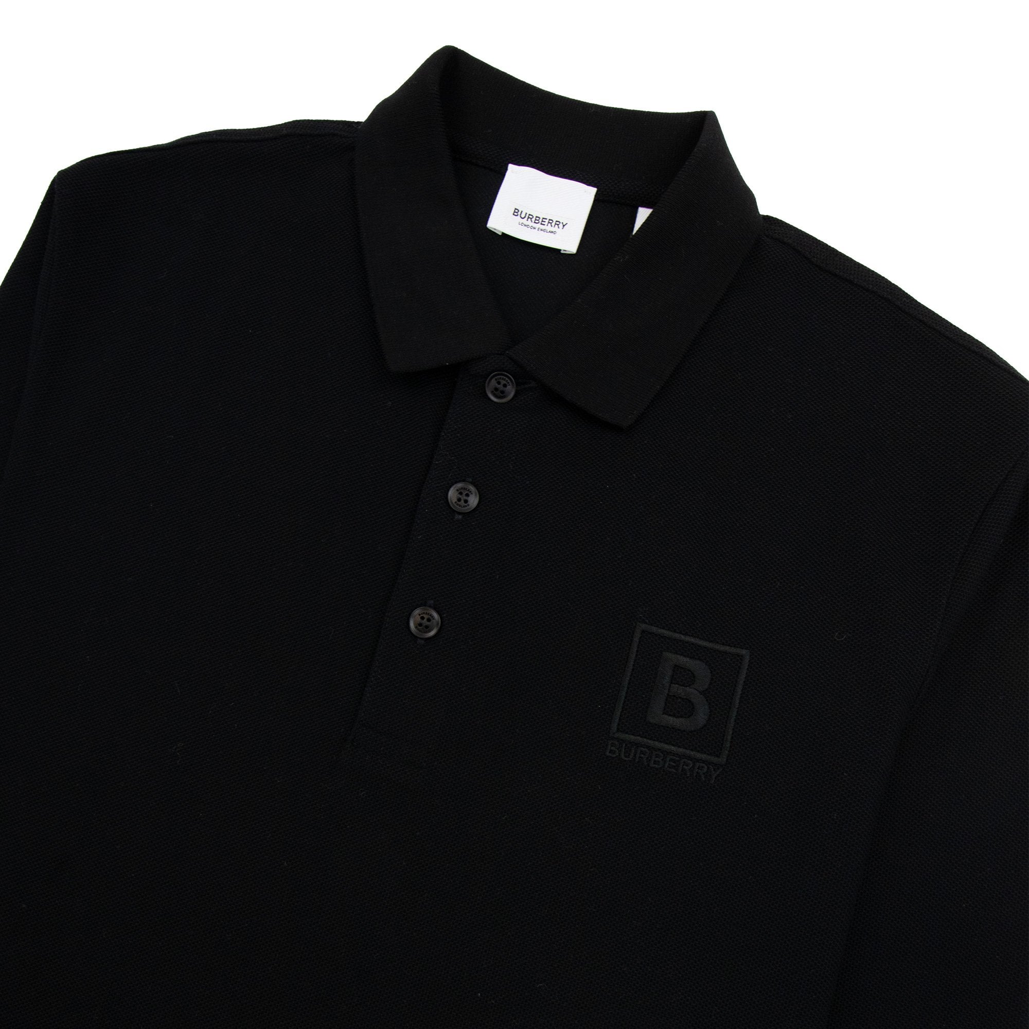 Burberry Gateforth L/s Polo Black