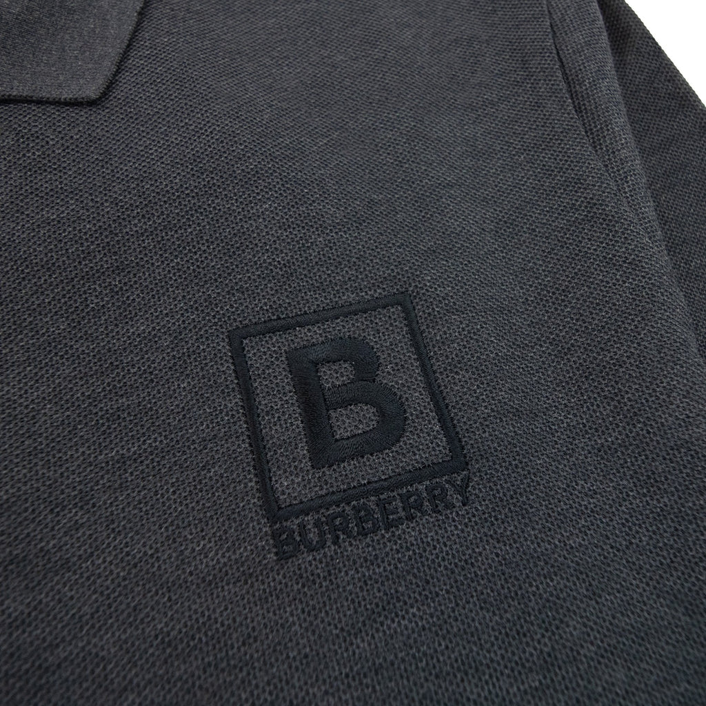 Burberry Gateforth L/s Polo Charcoal
