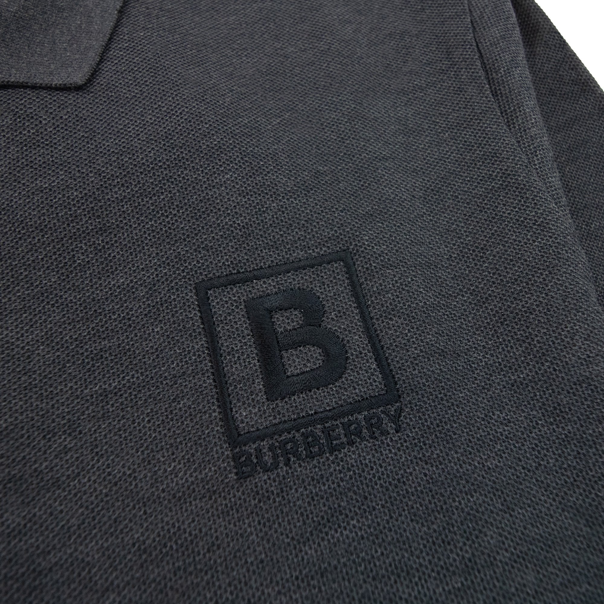 Burberry Gateforth L/s Polo Charcoal