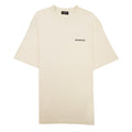 Balenciaga Logo Crewneck T Shirt Off White