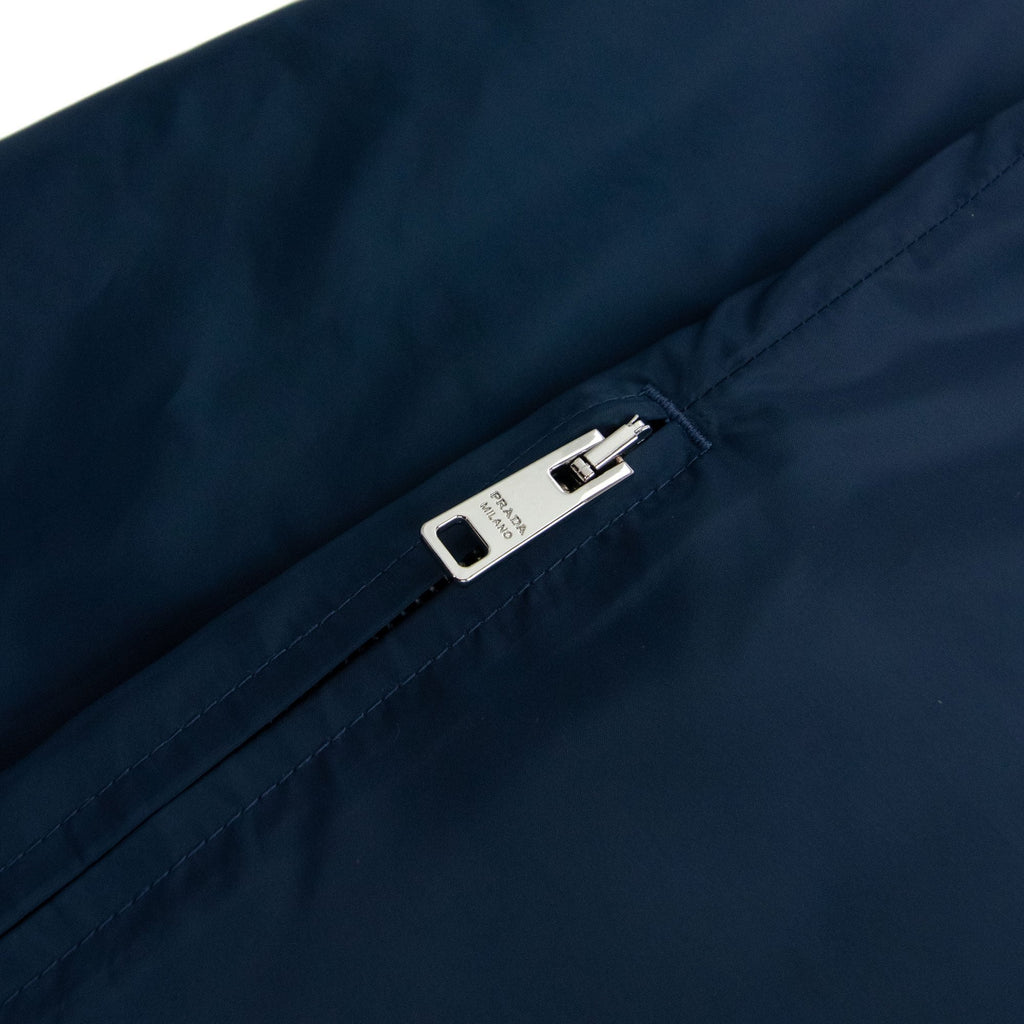 Prada Re-nylon Blouson Reversible Jacket Black/Blue