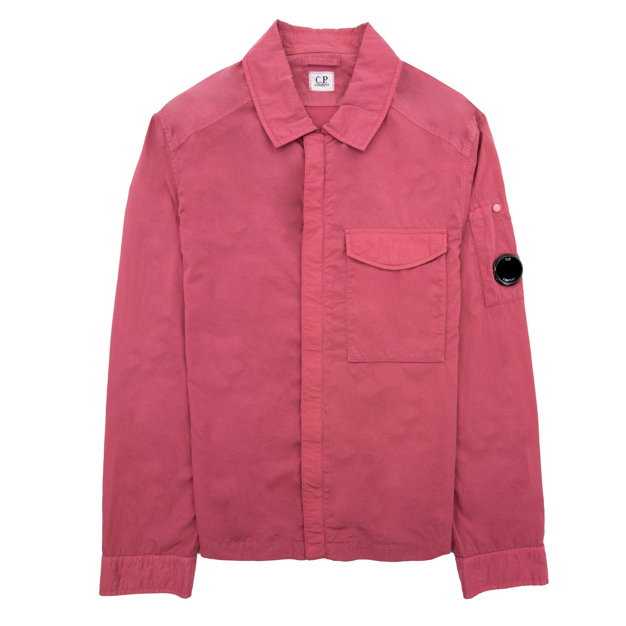 Cp Company Chrome R Pocket Overshirt Red Bud 577