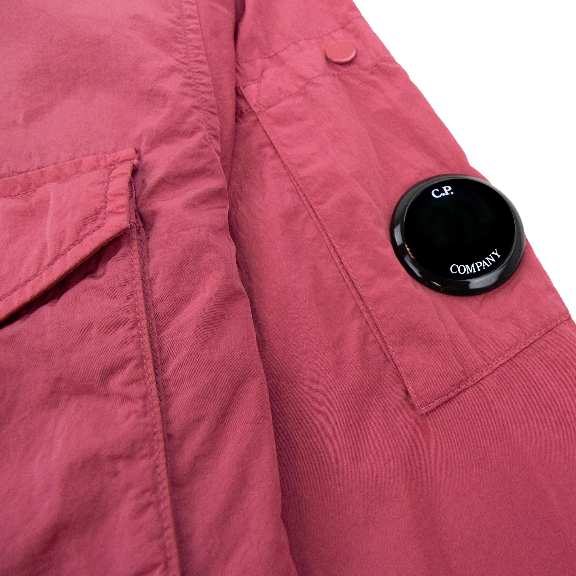 Cp Company Chrome R Pocket Overshirt Red Bud 577