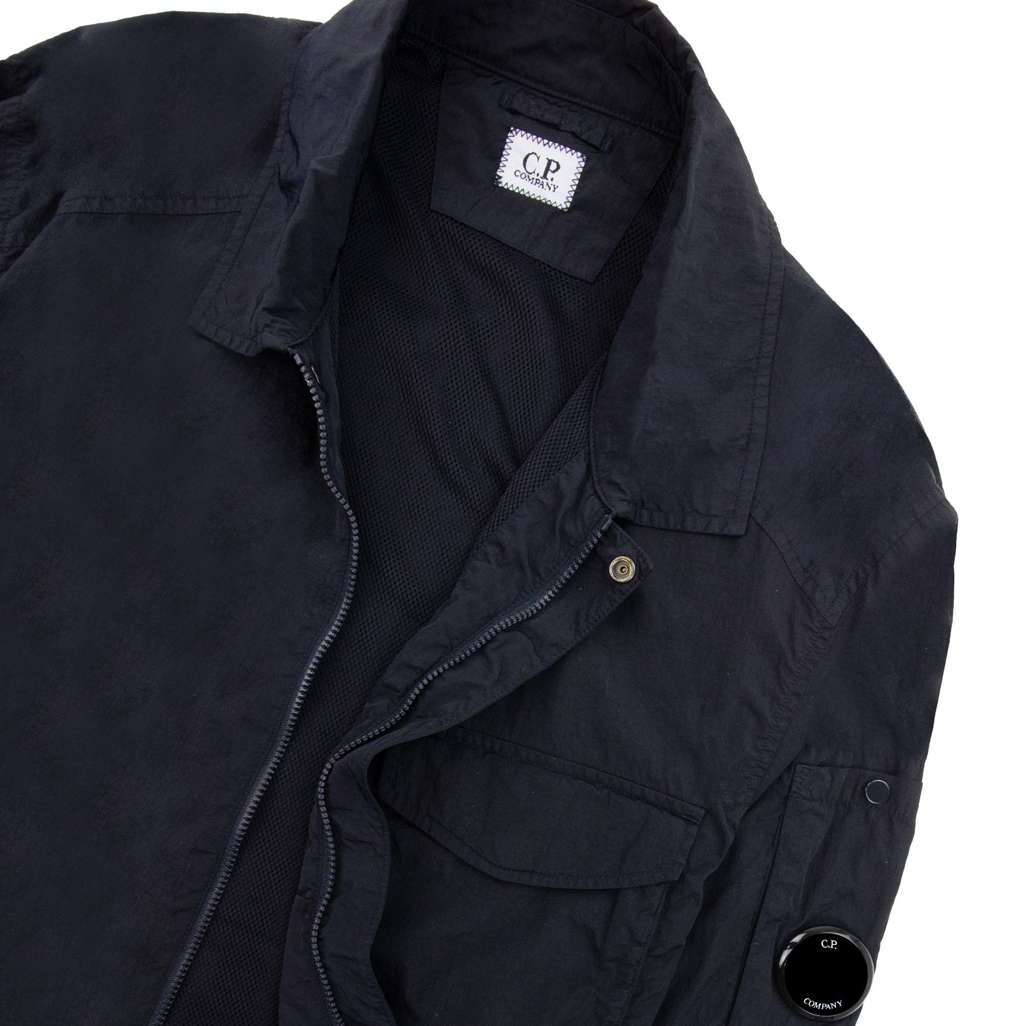 Cp Company Chrome R Pocket Overshirt Navy 888