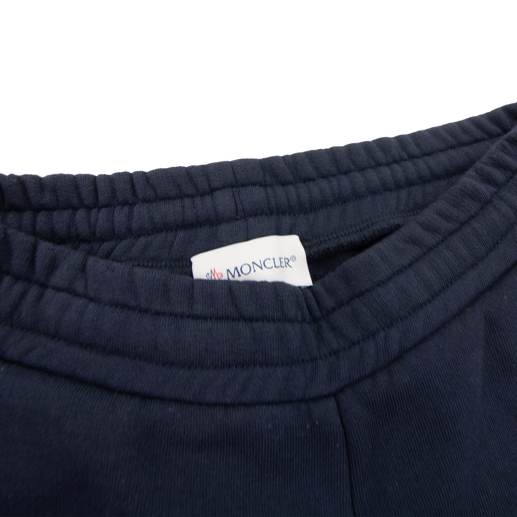 Moncler Junior Hooded Tracksuit Navy 742