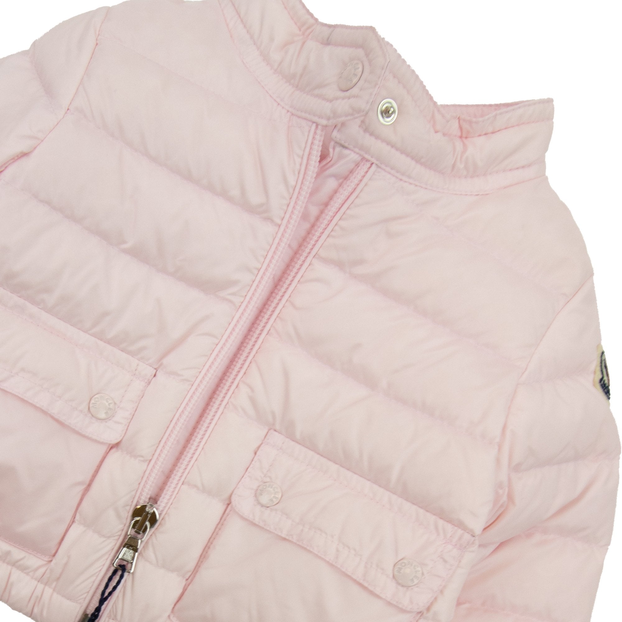 Moncler Junior Lans Down Jacket Pink