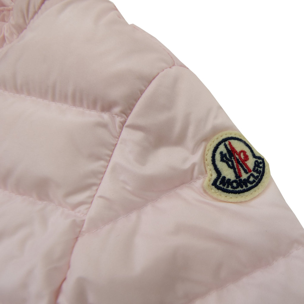 Moncler Junior Lans Down Jacket Pink