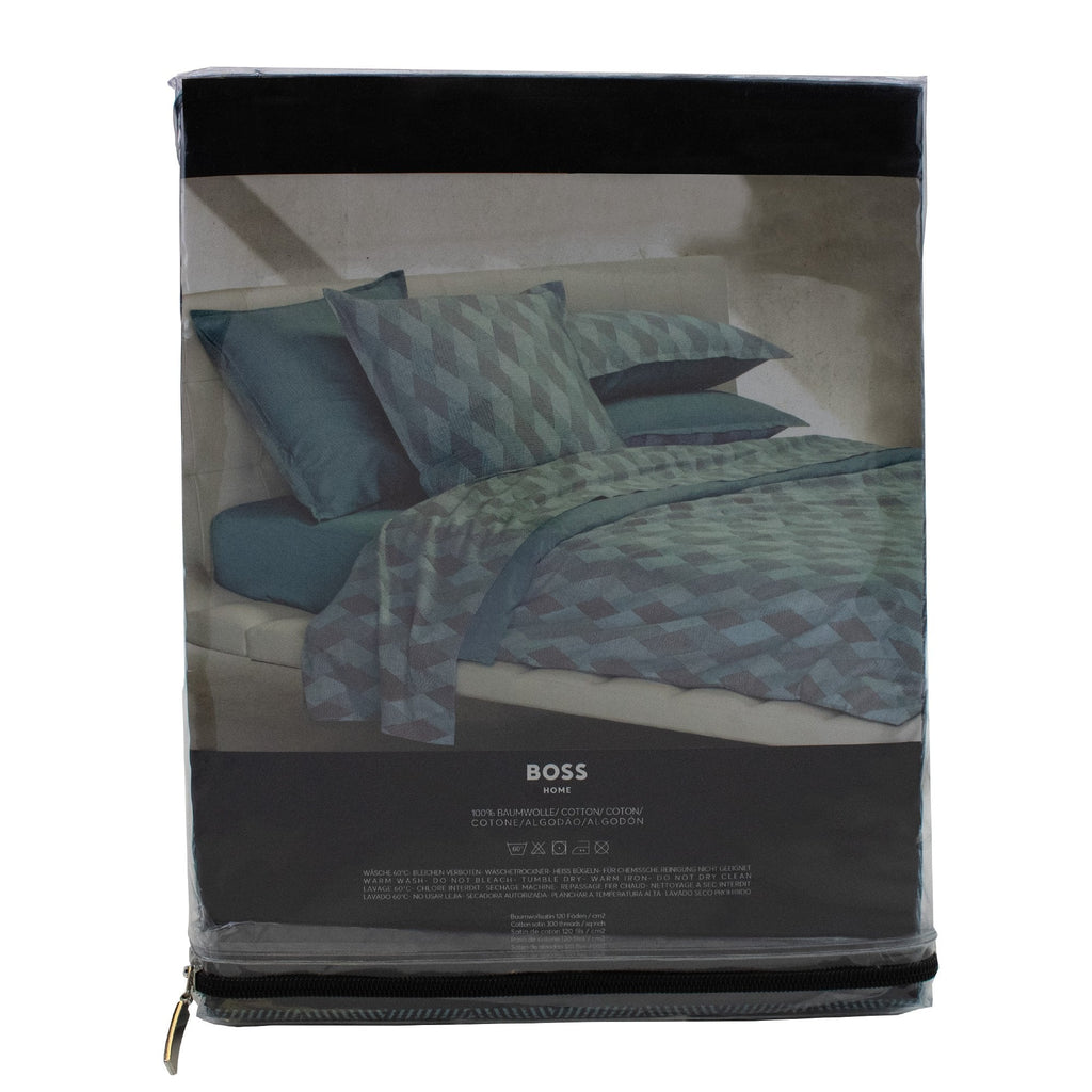 Hugo Boss Eagen Wav Drap House Fitted Sheet Egean W