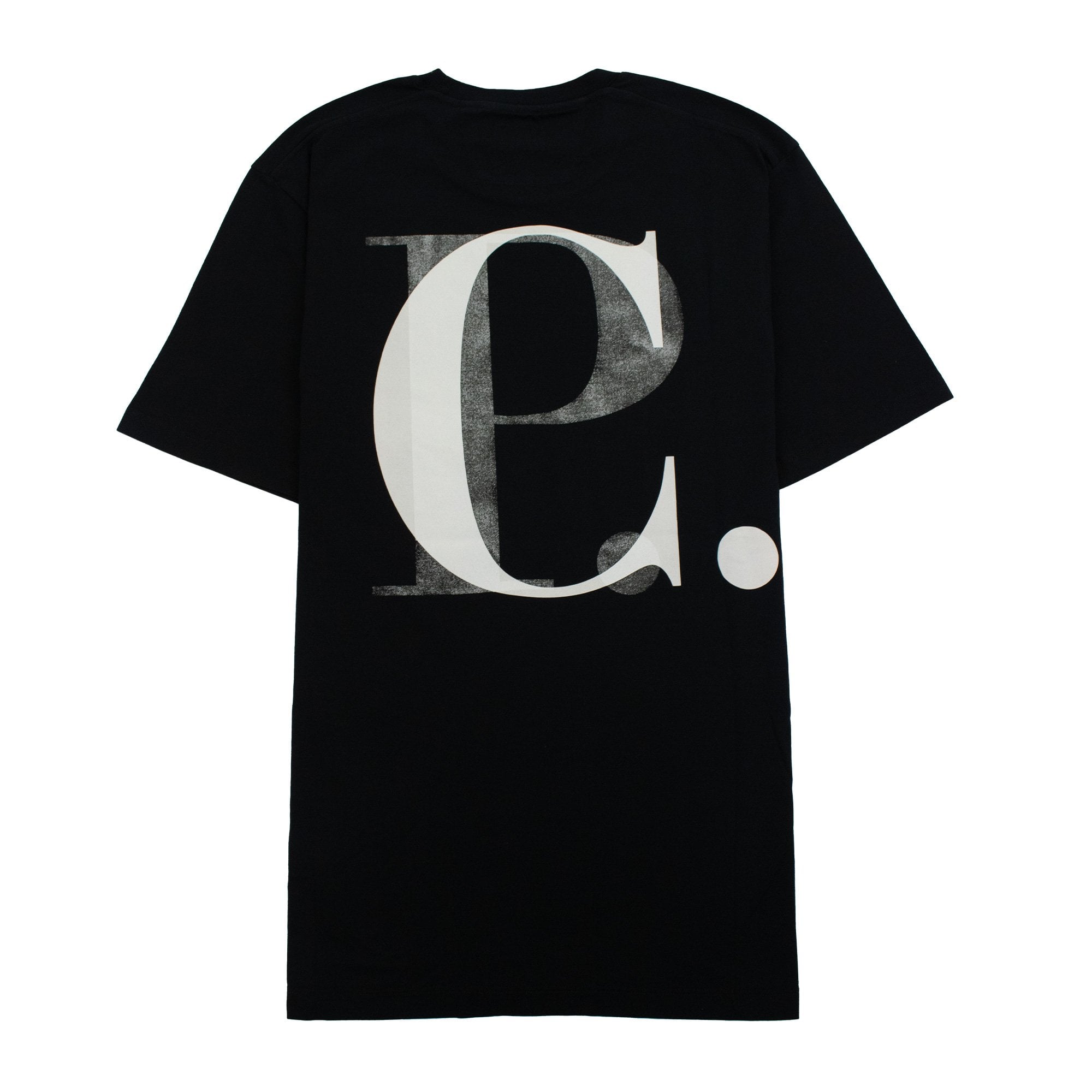 Cp Company 30/1 Graphic T Shirt Black 999