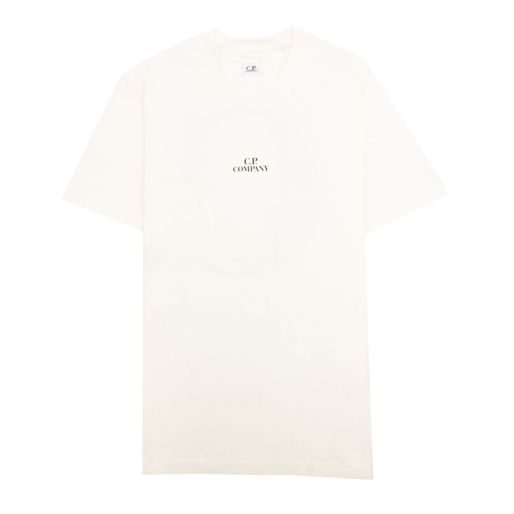 Cp Company 30/1 Graphic T Shirt White 103