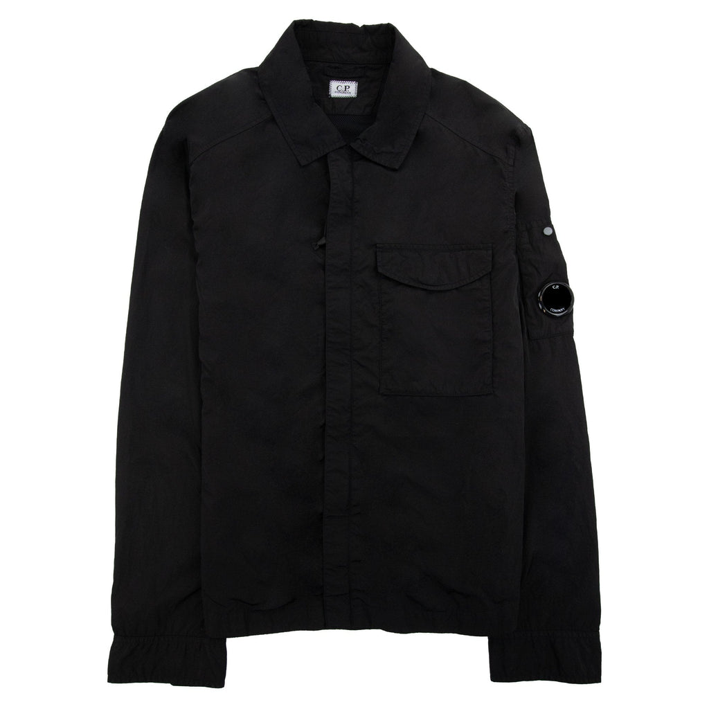 Cp Company Chrome R Pocket Overshirt Black 999