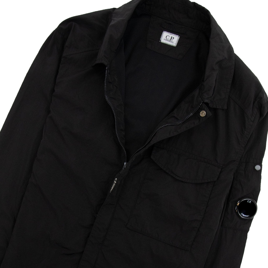 Cp Company Chrome R Pocket Overshirt Black 999