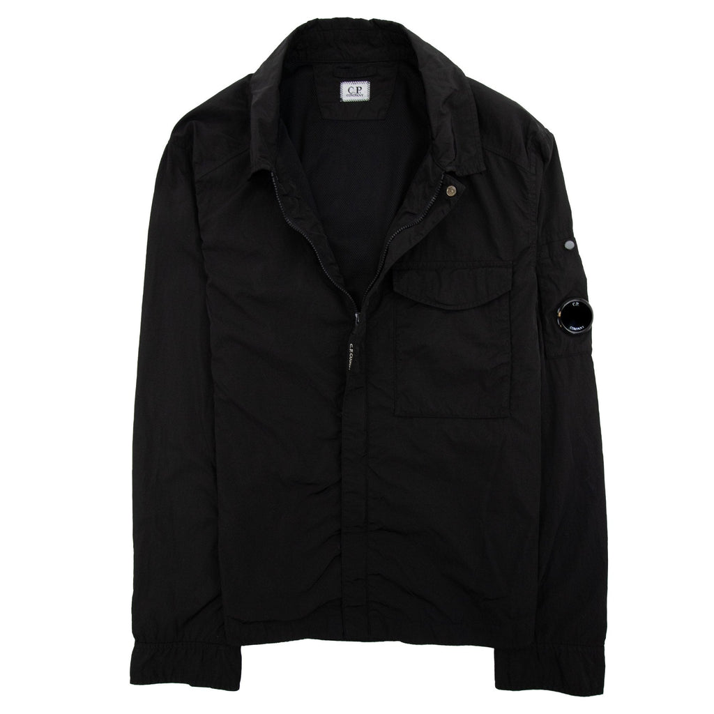 Cp Company Chrome R Pocket Overshirt Black 999