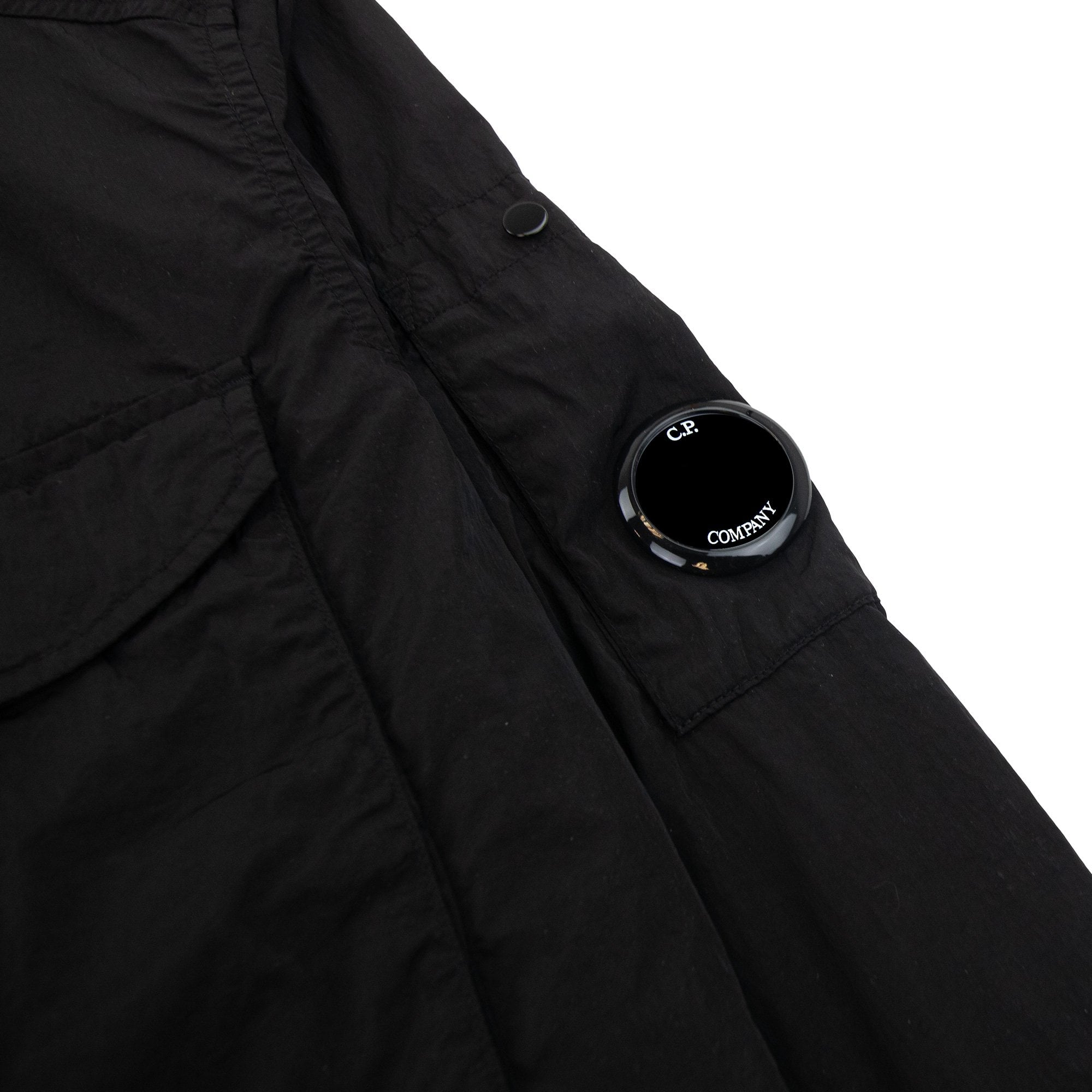 Cp Company Chrome R Pocket Overshirt Black 999