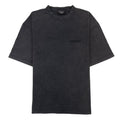 Balenciaga Logo Crewneck T Shirt Charcoal