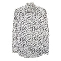 Kenzo All Over Print Letter Print Slim Fit Shirt White