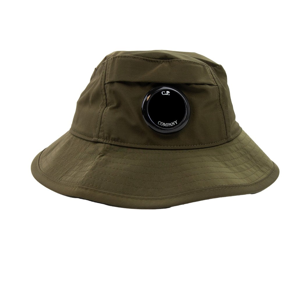 Cp Company Chrome R Lens Bucket Hat Khaki 683