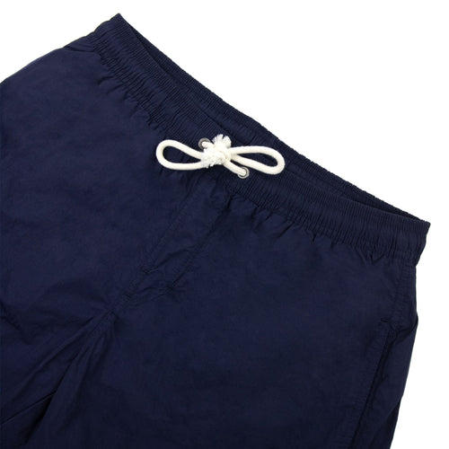 Aquascutum Beach Check Pocket Nylon Shorts Navy 11