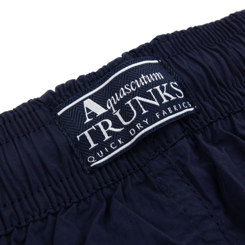 Aquascutum Beach Check Pocket Nylon Shorts Navy 11