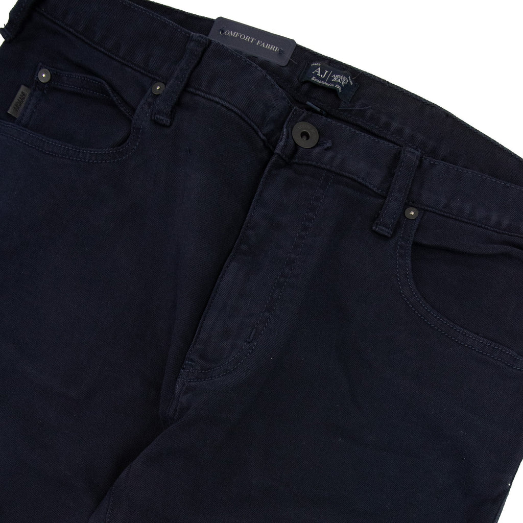 Armani Jeans J45 Slim Fit Jean Navy