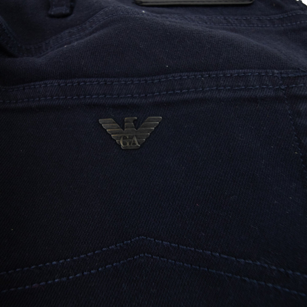 Armani Jeans J45 Slim Fit Jean Navy
