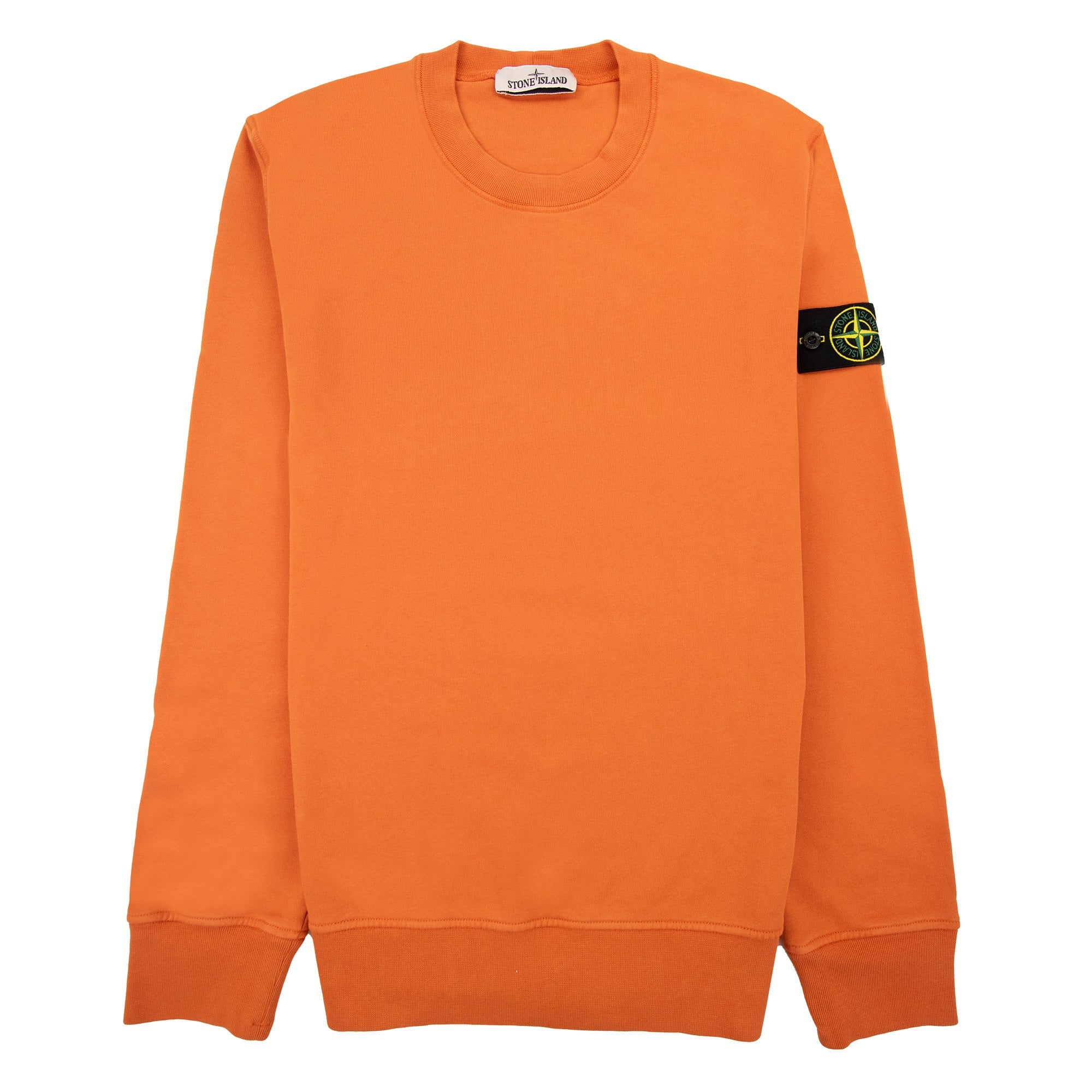 Stone Island 63051 Crewneck Sweatshirt Orange V0032