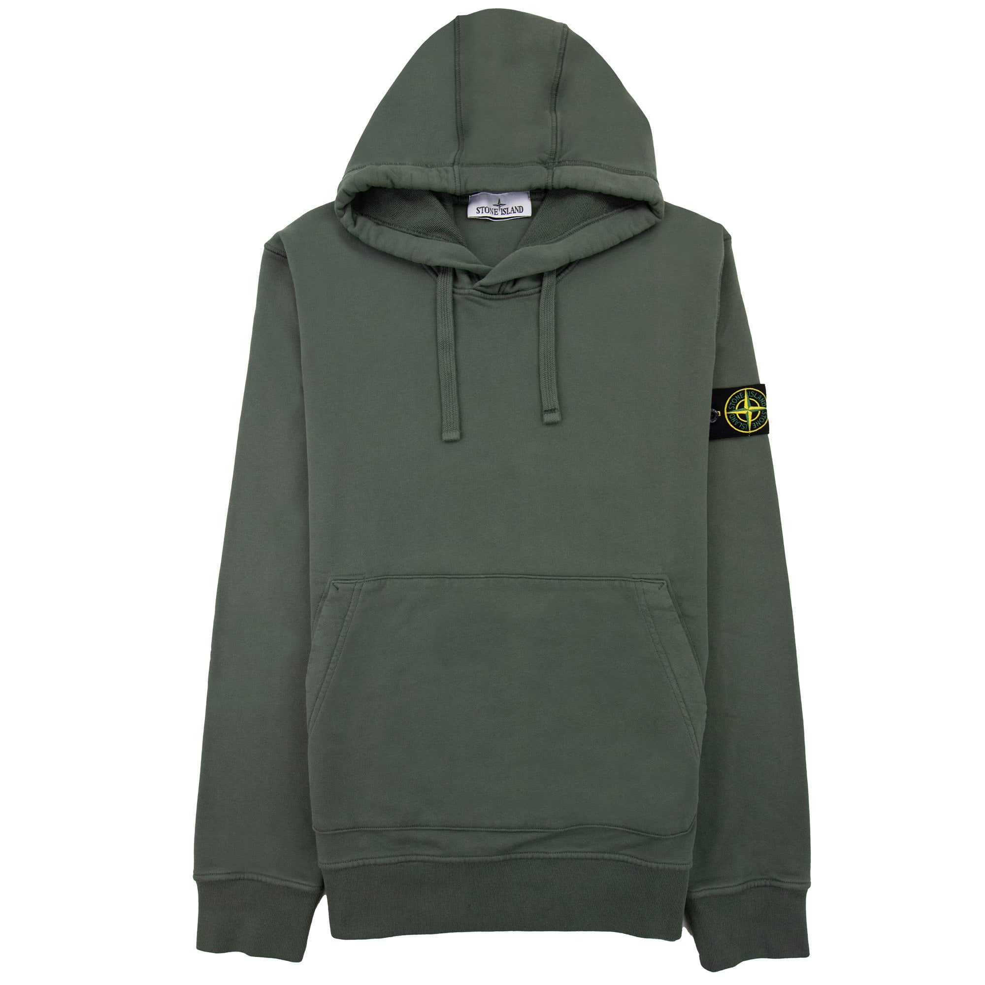 Stone Island 64151 Hooded Sweatshirt Khaki V0059