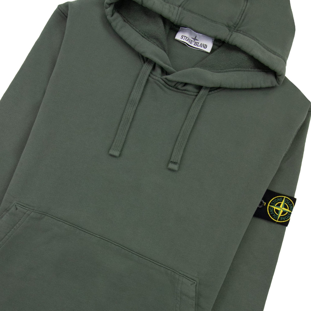 Stone Island 64151 Hooded Sweatshirt Khaki V0059