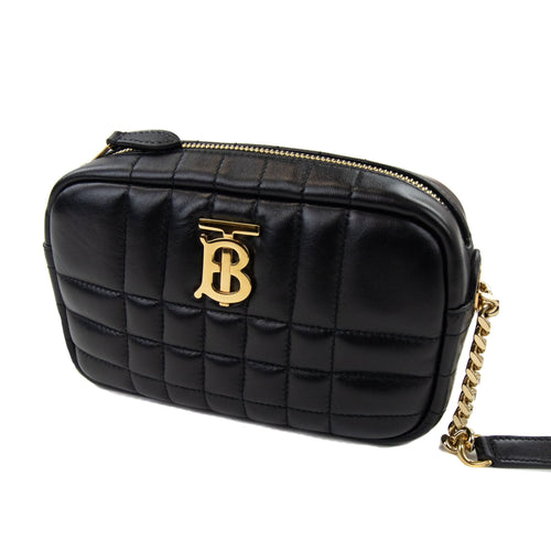 Burberry Woman Small Lola Camera Bag Black