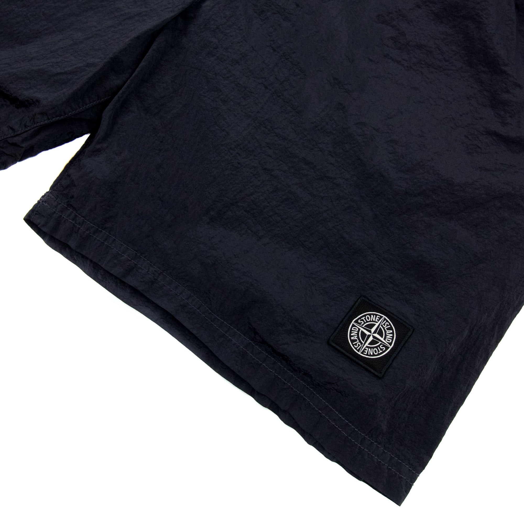 Stone Island B0943 Nylon Metal Swim Shorts Black V0029