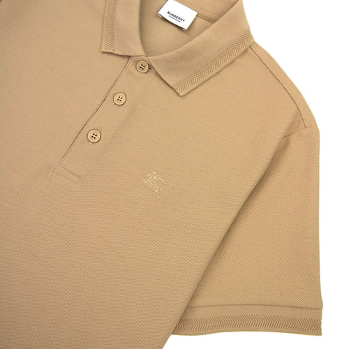 Burberry Manzoni Classic Logo Short Sleeve Polo Soft Fawn