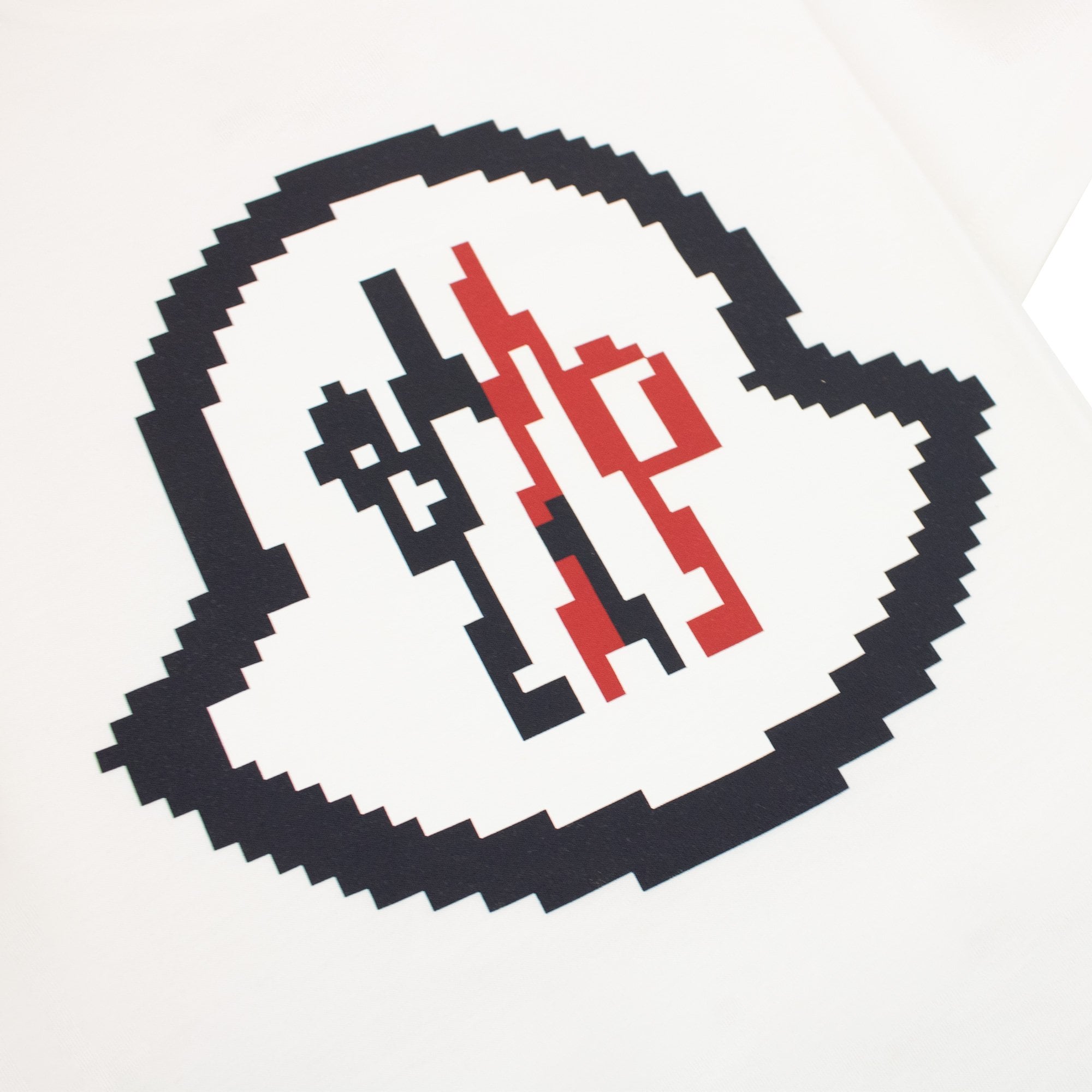 Moncler Junior Logo Motive T Shirt White 034