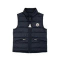 Moncler Junior Gui Down Gilet Navy 778