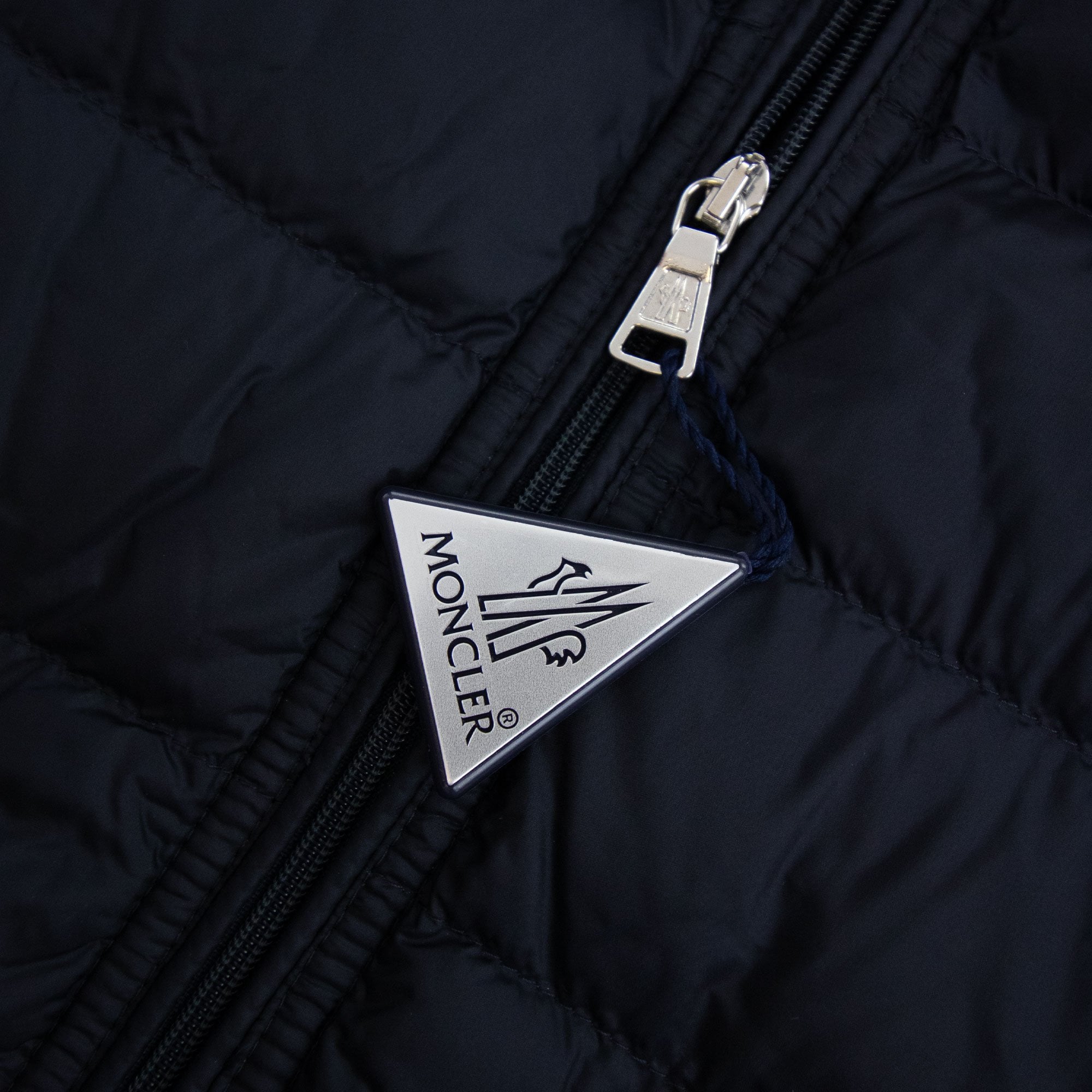 Moncler Junior Gui Down Gilet Navy 778
