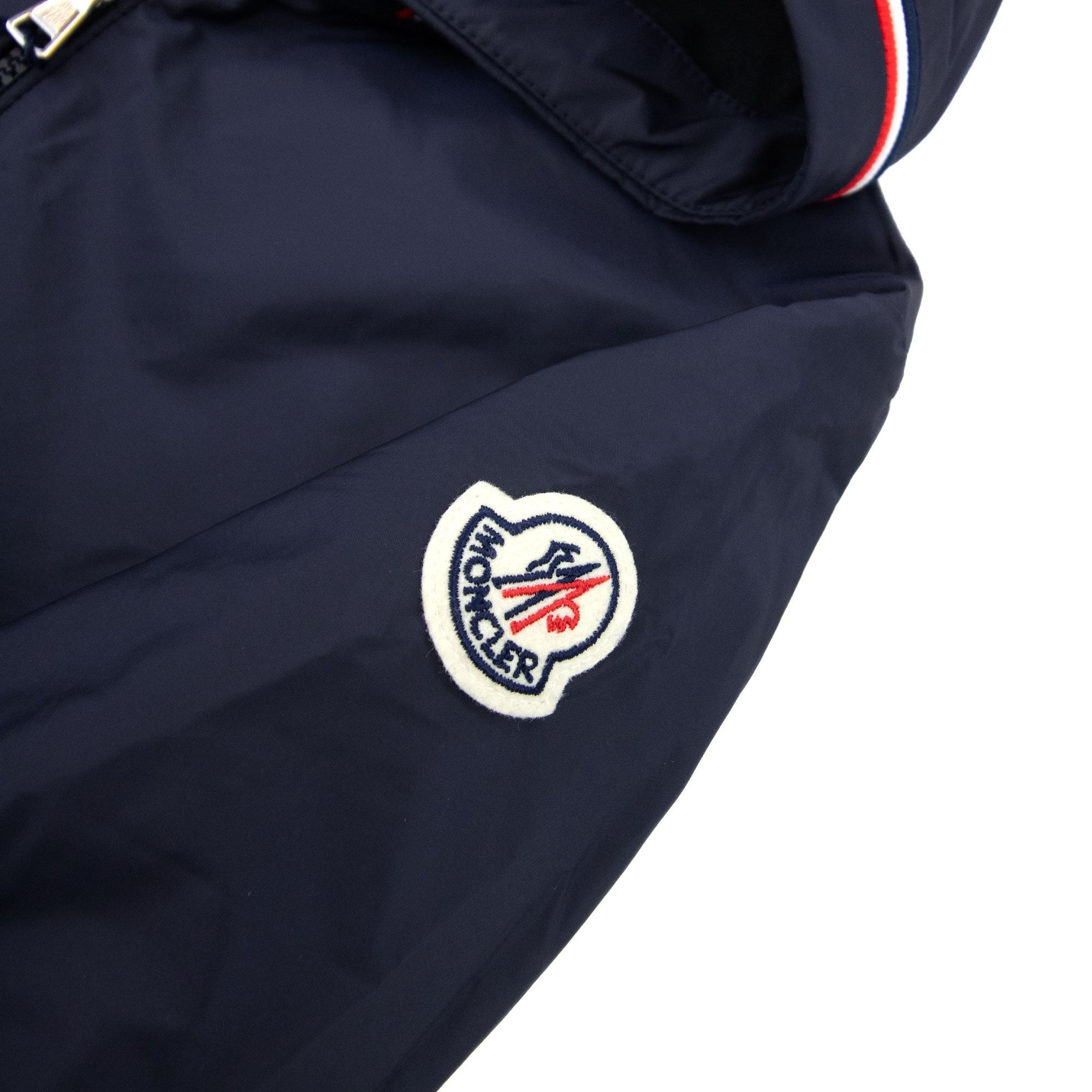 Moncler Junior Granduc Hooded Jacket Navy 742